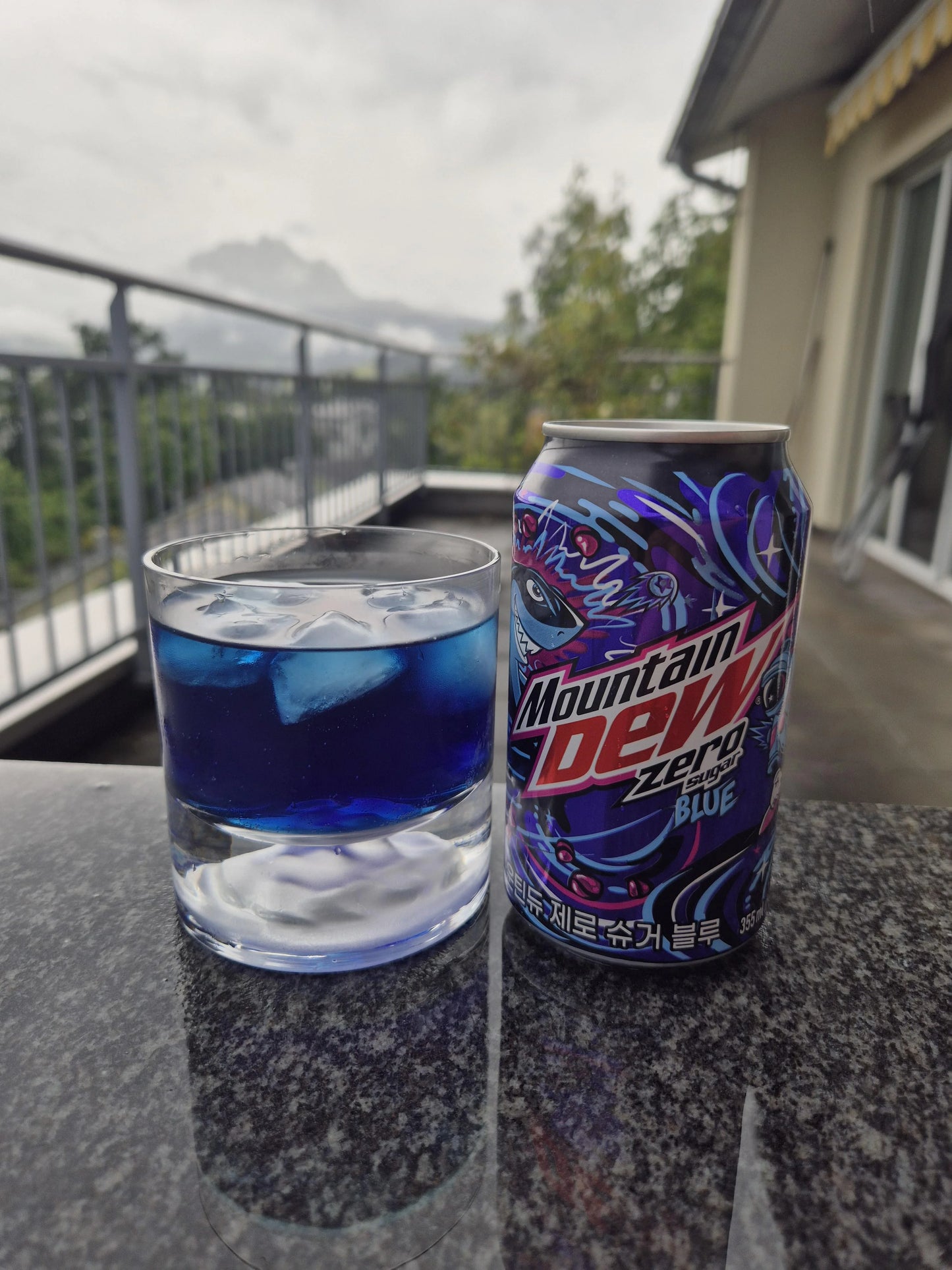Mountain Dew Blue zero sugar