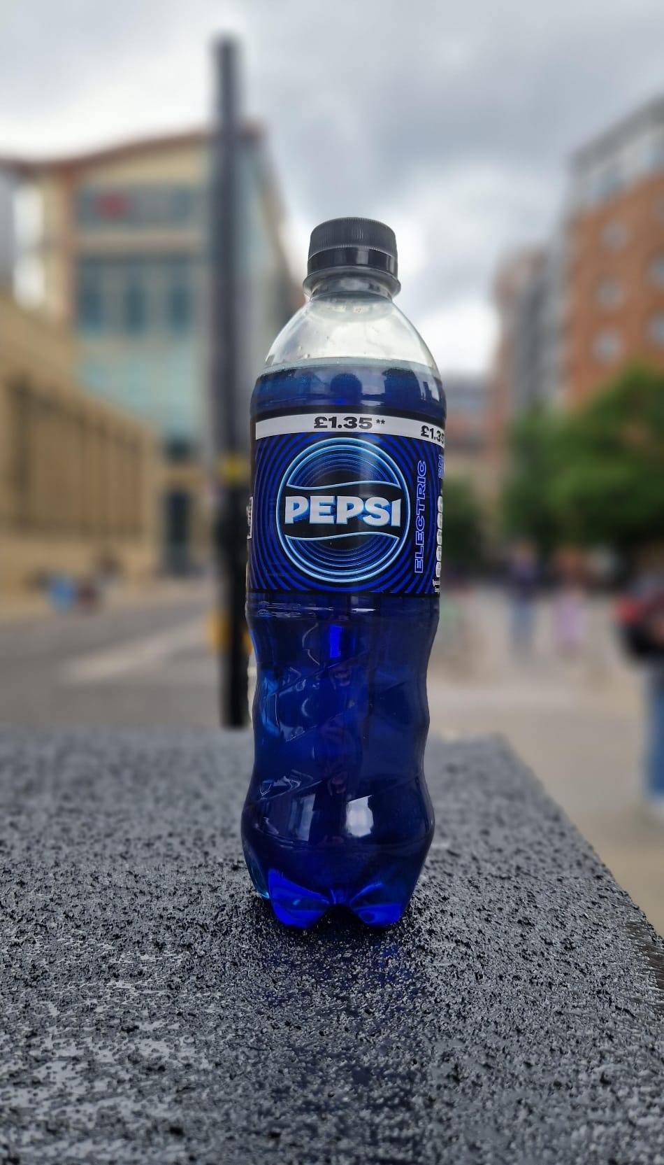 Pepsi electric blue