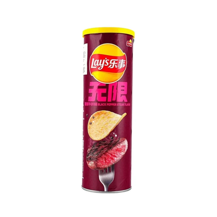 Lays stax black pepper ribeye steak