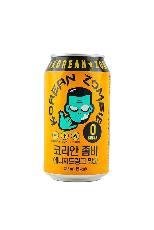 Korean zombie energy drink mango flavor