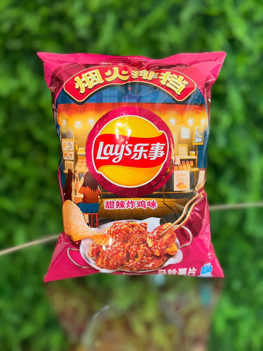 Lays sweet and spicy fried Chicken