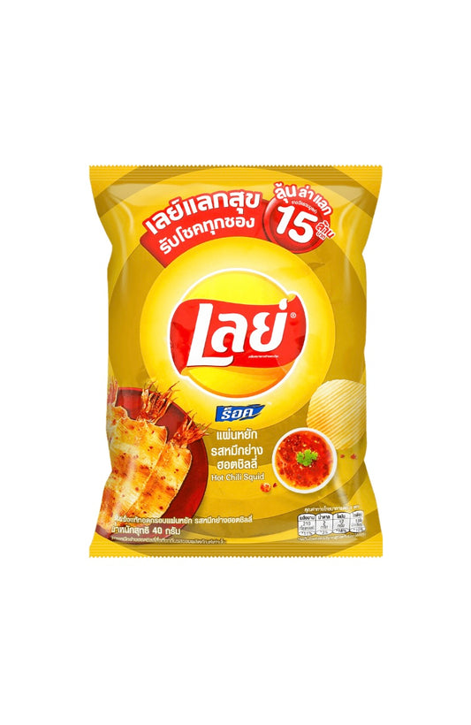 Lays hot chili squid “Thailand”